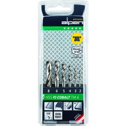 ALPEN HSS Cobalt Stub Drill Set