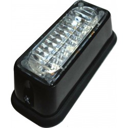 LED Amber Warning Light - 3 x COB LED 8W