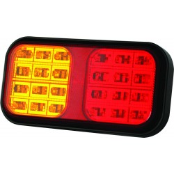 7.5" LED Multifunctional Tail Lamp - Stop/Tail/Indicator