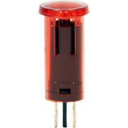 12V Illuminated Indicator light Round