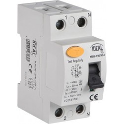 RCD Circuit Breaker - 2 Pole