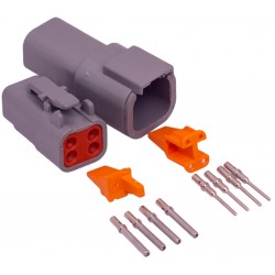 DTM Connector 4-way Kit 12pc