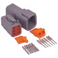 DTM Connector 6-way Kit 16pc