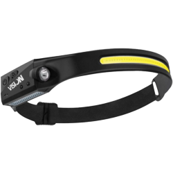 VISION 350lm COB LED Rechargeable Motion Sensor Head Torch