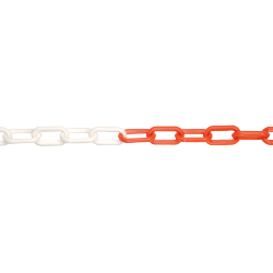 JSP EV Red/White Safety Chain 