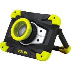 VISION Zoom Focus LED Mini Work Light with Magnetic Clip-On Base