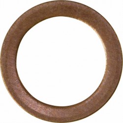 Sump Plug Washers - Flat Copper 