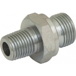 Hydraulic BSPP/BSPT Adaptor - Male : Male