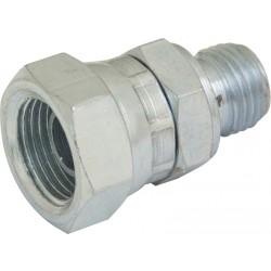 Hydraulic BSPP Swivel Adaptor - Male : Female