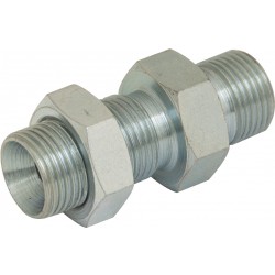 Hydraulic BSPP Bulkhead Fitting