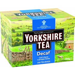 YORKSHIRE Tea Bags - Decaf