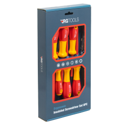 RG TOOLS VDE Screwdriver Set 8pc