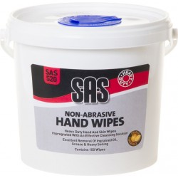 S.A.S Hand Wipes - Non-Abrasive