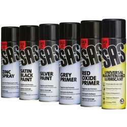 S.A.S Assorted Pack - Paint Aerosols 500ml