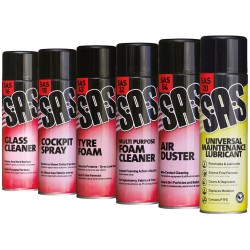 S.A.S Assorted Pack - Valeting Aerosols 500ml