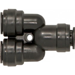 THE WORKSHOP WAREHOUSE Quick-Fit Tube Couplings - Two Way Dividers, Metric 