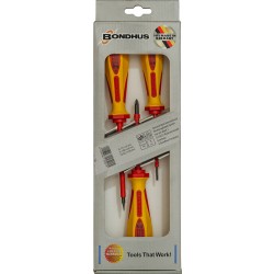 BONDHUS 3 Piece Screwdriver Set