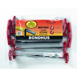 BONDHUS Balldriver/Hex T-Handles - Metric Set 