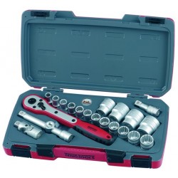 TENG TOOLS 1/2" Drive 'Mecca Rosso' Socket Set