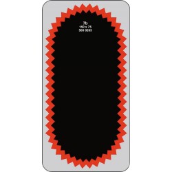 REMA TIP TOP Tube Patches - Red Edge, Oval
