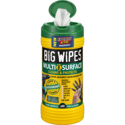 BIG WIPES 'Multi-Surface Pro+' Antibacterial Biodegradeable Wipes