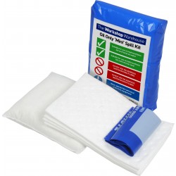 THE WORKSHOP WAREHOUSE Oil Only 'Mini' Spill Kit - 10 Litres 