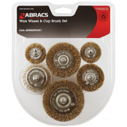 ABRACS Spindle Mounted Wire Brush Pack