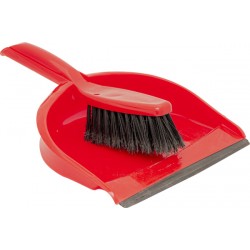 Plastic Dustpan & Brush