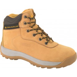 DELTAPLUS Nubuck Leather Hiker Safety Boots - Sand