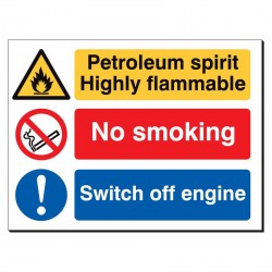 Petroleum spirit highly flammable480 x 3