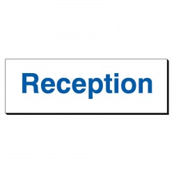 Reception 120 x 360mm Sign