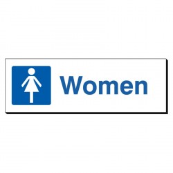 Women 120 x 360mm Sign