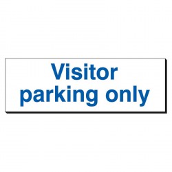 Visitor Parking Only 120 x 360mm Sign