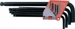 TENG TOOLS Ball Point Hex Key Wrench Set - Metric