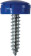 'Everyday' ESSENTIALS Number Plate Fasteners - Self-Tappers with Hinged Caps 