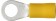 Yellow Insulated Terminals - Rings
