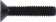 Black Socket Screws, Countersunk - Metric