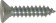 Self-Tapping Screws Countersunk Head - Pozi