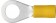 Yellow Insulated Terminals - Rings