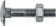 Coach Bolts with Steel Nuts, Cup Square Head - Metric