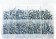 Assortment Box of Self-Drilling Screws Pan Head - Phillips