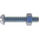 Machine Screws with Nuts, Round Head, Slotted - BA