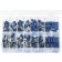 Assortment Box of Terminals Insulated - Blue