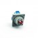 240v Angled Panel Sockets - Blue