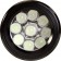 RING AUTOMOTIVE 9 LED Aluminium Torch 