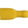 Yellow Insulated Terminals - Push-on Females, Fully Insulated