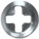 Flat Clips (Push-on Fixes) - Round