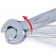 KS TOOLS 'DUO GEARplus®'  Reversible Ratchet Ring/Open-End Combi Spanners with Open Jaw Ratchet Function