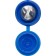 Security Number Plate Fasteners - Self-Tappers with Hinged Caps 