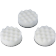 ABRACS 3" Corrugated Hook & Loop Pads